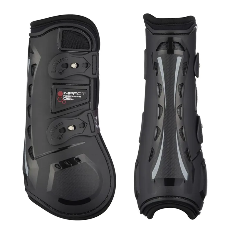 LeMieux Impact Responsive Tendon Boots - Black